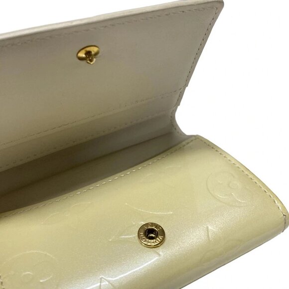 LOUIS VUITTON Ludlow M91357 Perle Monogram Vernis BJ0095 Coin Case - Picture 11 of 11